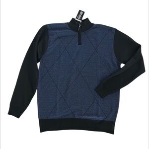 Studio by Omega men’s size large 1/4 zip sweater